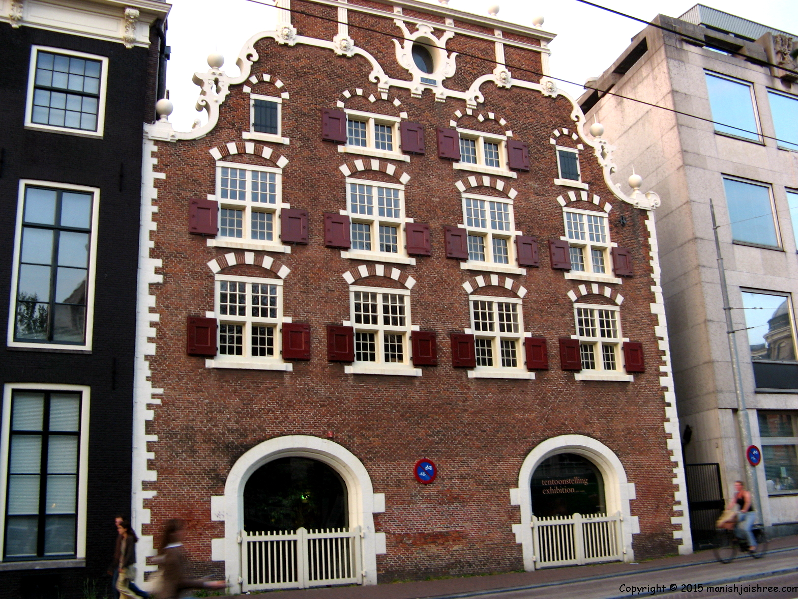 A house with beautiful windows, Amsterdam