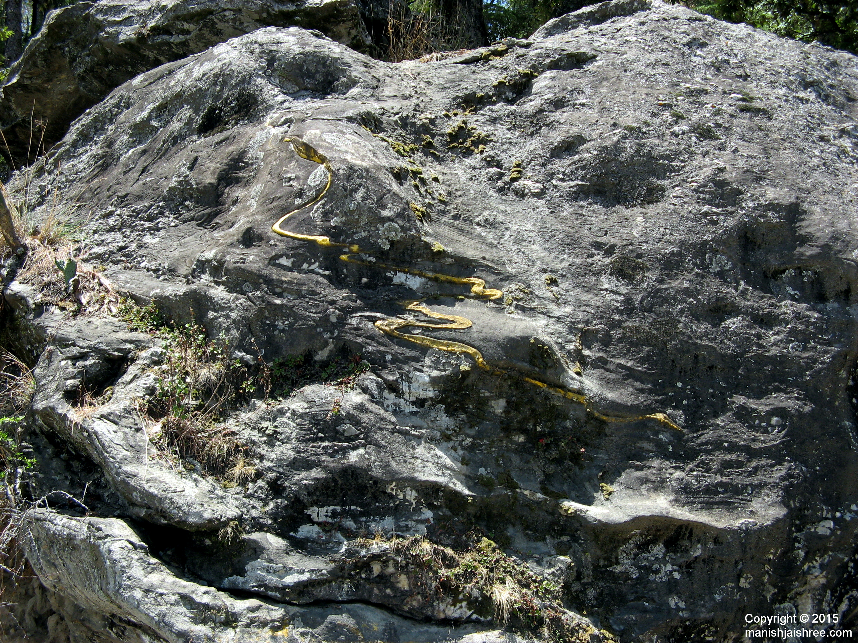 The snake rock, Deenapani